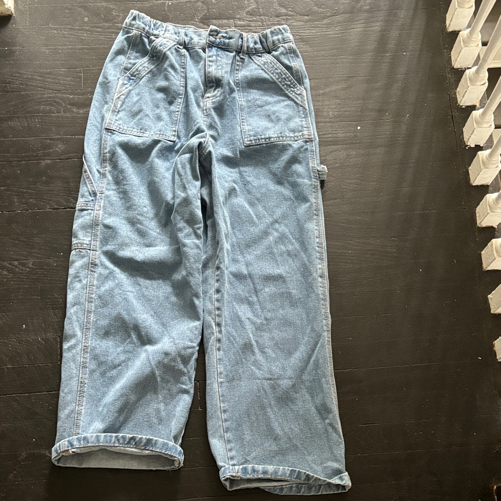 Forever 21 Light Blue Jeans carpenter